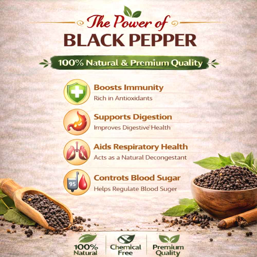 Black Pepper (Kali Mirch) 350g | Sabut Kali Mirch - Image 2