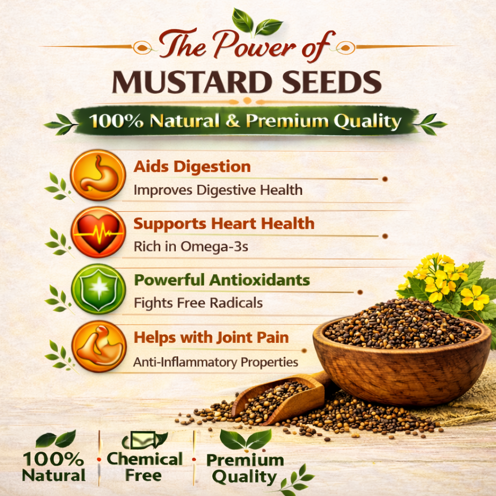 Mustard Seeds (Rai) 400g - Image 2