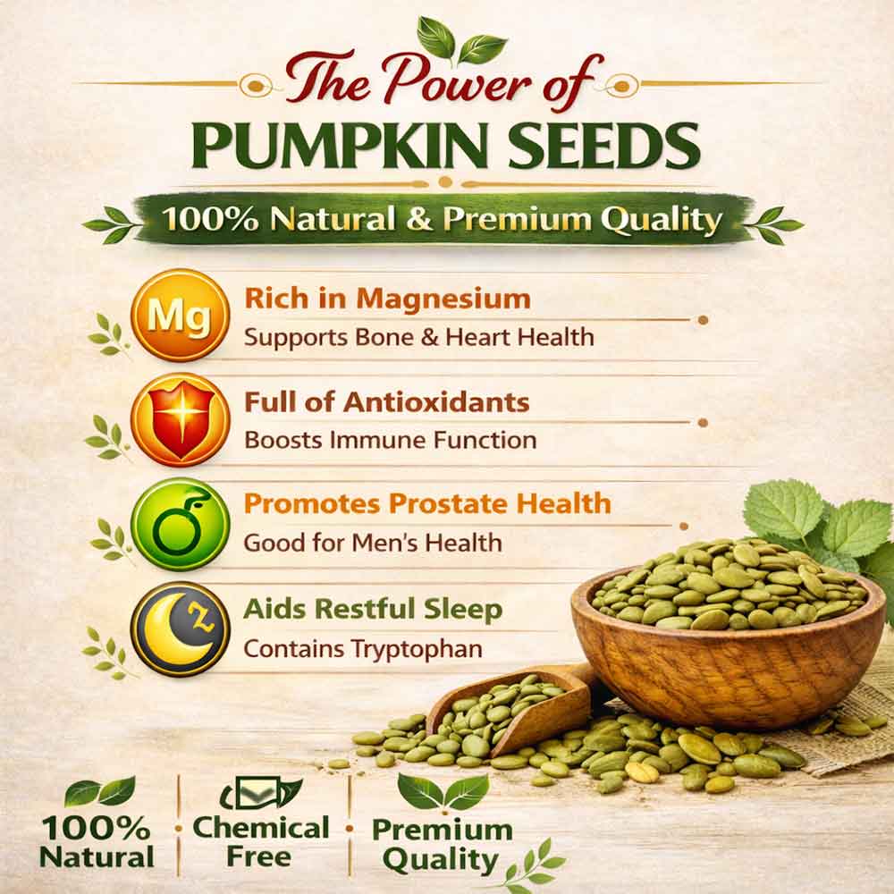 Pumpkin Seeds (Kaddu Beej) 400g - Image 2