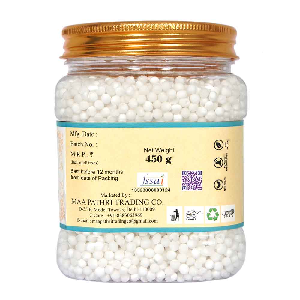 Sabudana (Tapioca Pearls/Sago) 450g - Image 4