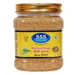 Yellow Mustard Seeds (Pilli Sarso) 400g